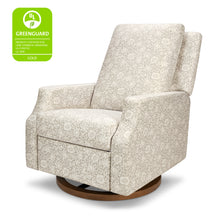 M22287MADB,Namesake,Morris & Co. x Namesake Crewe Recliner & Glider in Mallow in Ash w/Dark Wood Base