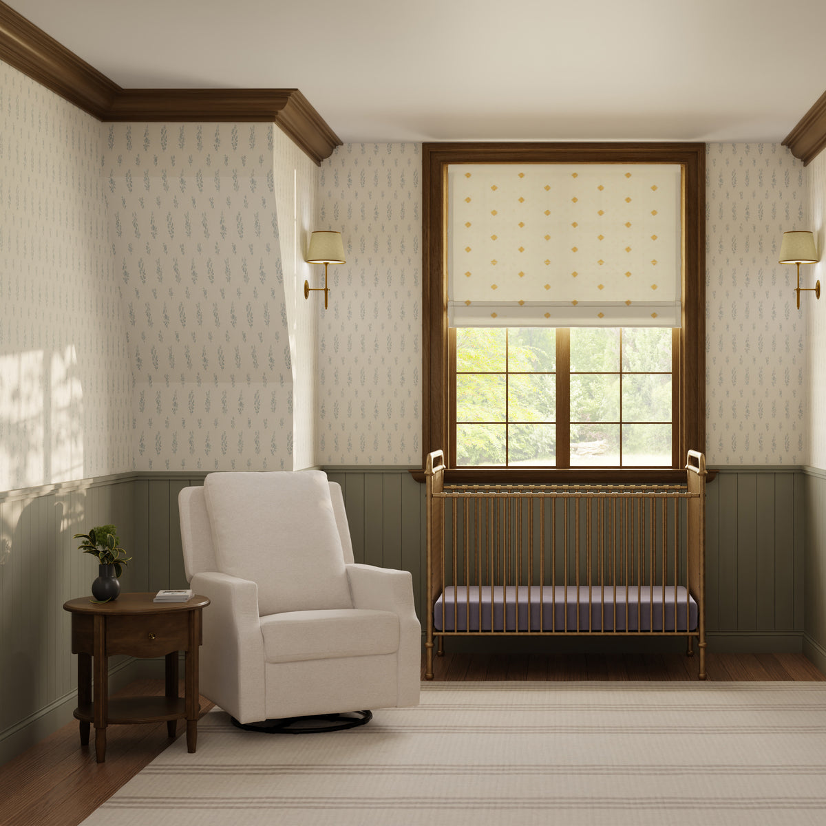 M22287PBEW,Namesake,Crewe Recliner and Swivel Glider in Performance Beach Eco-Weave