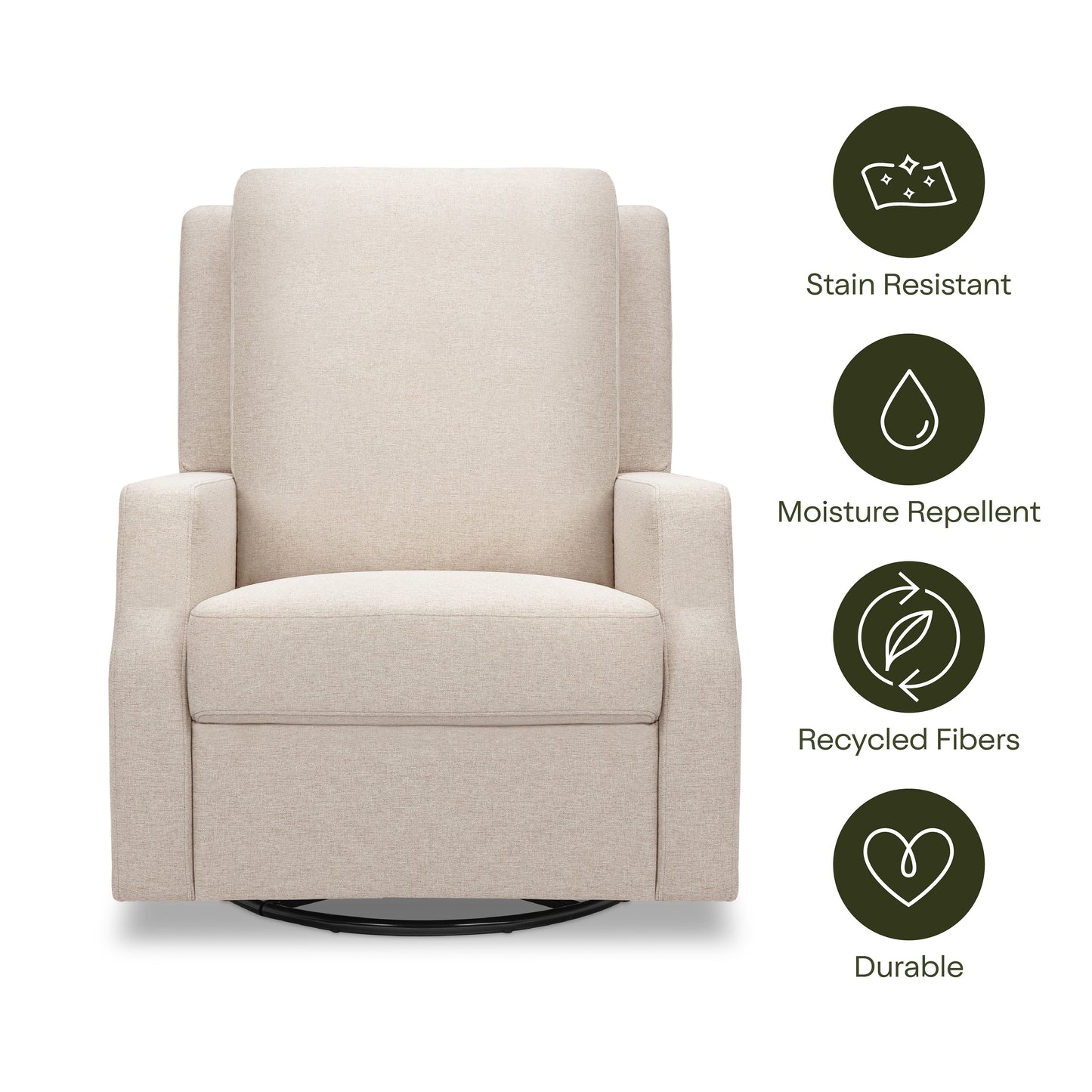 M22287PBEW,Namesake,Crewe Recliner and Swivel Glider in Performance Beach Eco-Weave