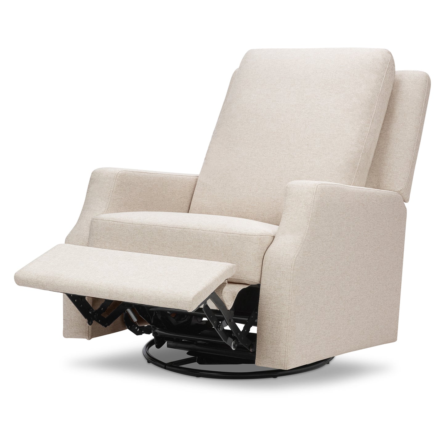 M22287PBEW,Namesake,Crewe Recliner and Swivel Glider in Performance Beach Eco-Weave