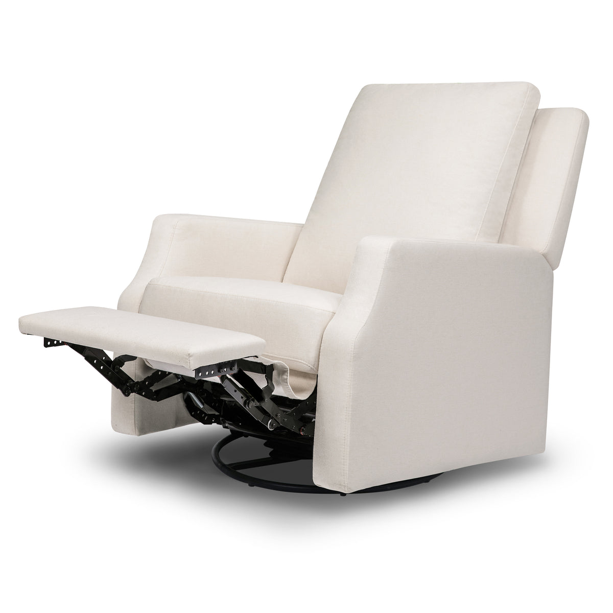 M22287PCMEW,Namesake,Crewe Recliner and Swivel Glider in Performance Cream Eco-Weave