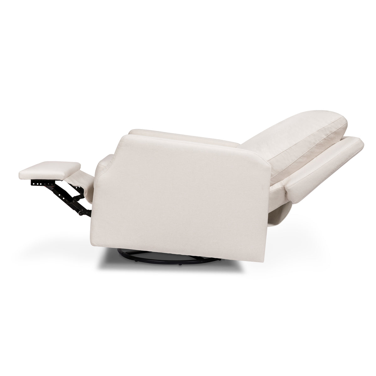 M22287PCMEW,Namesake,Crewe Recliner and Swivel Glider in Performance Cream Eco-Weave
