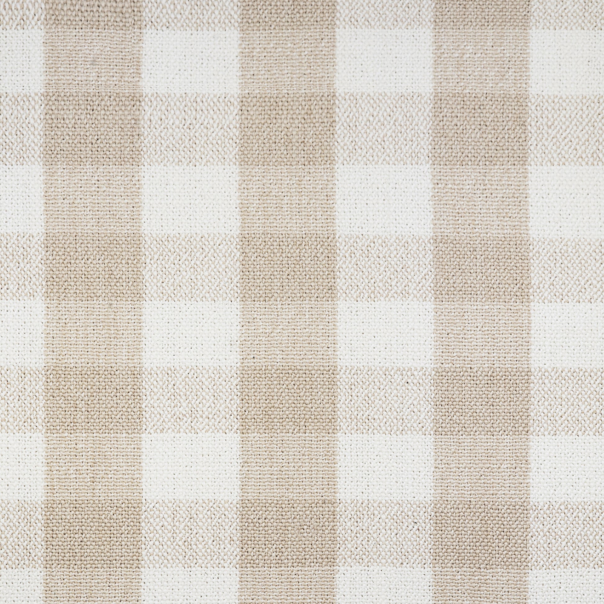 M22287TGHLB,Namesake,Crewe Recliner and Swivel Glider in Tan Gingham with Light Wood Base