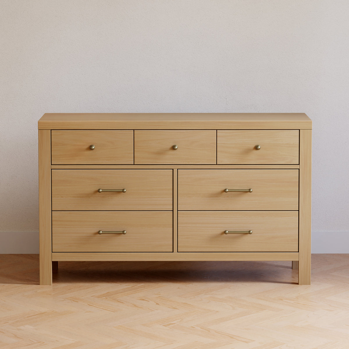 M23316HY,Namesake,Nantucket 7-Drawer Assembled Dresser in Honey