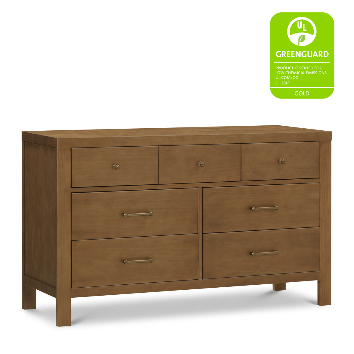M23316NL,Namesake,Nantucket 7-Drawer Assembled Dresser in Natural Walnut
