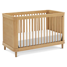 M23701HYHC,Namesake,Marin with Cane 3-in-1 Convertible Crib in Honey and Honey Cane
