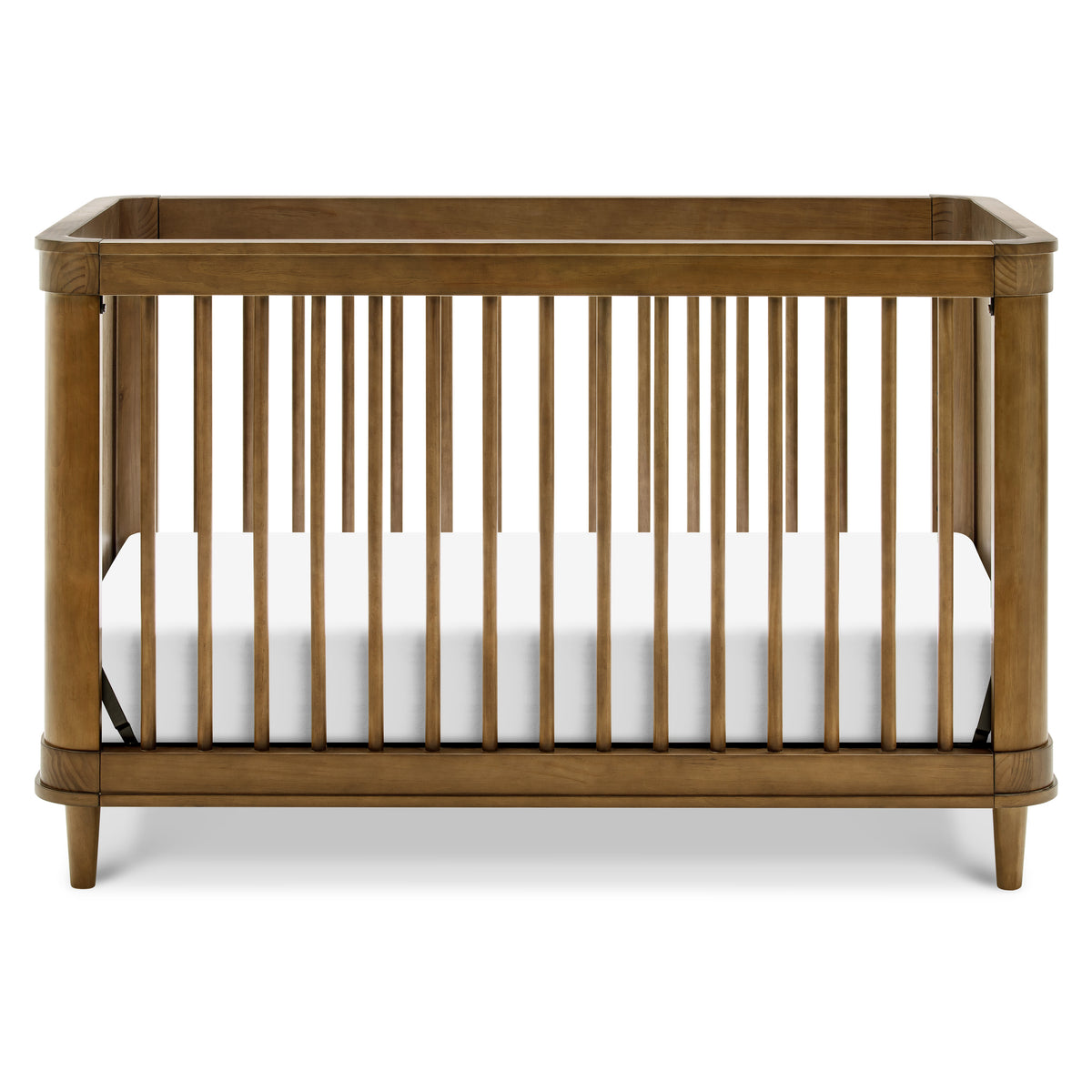 M23701NLBC,Namesake,Marin with Cane 3-in-1 Convertible Crib in Natural Walnut and Blonde Cane