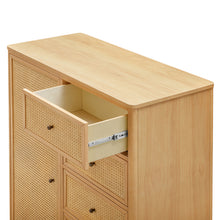 M23727HYHC,Namesake,Marin Chifforobe  Assembled in Honey and Honey Cane