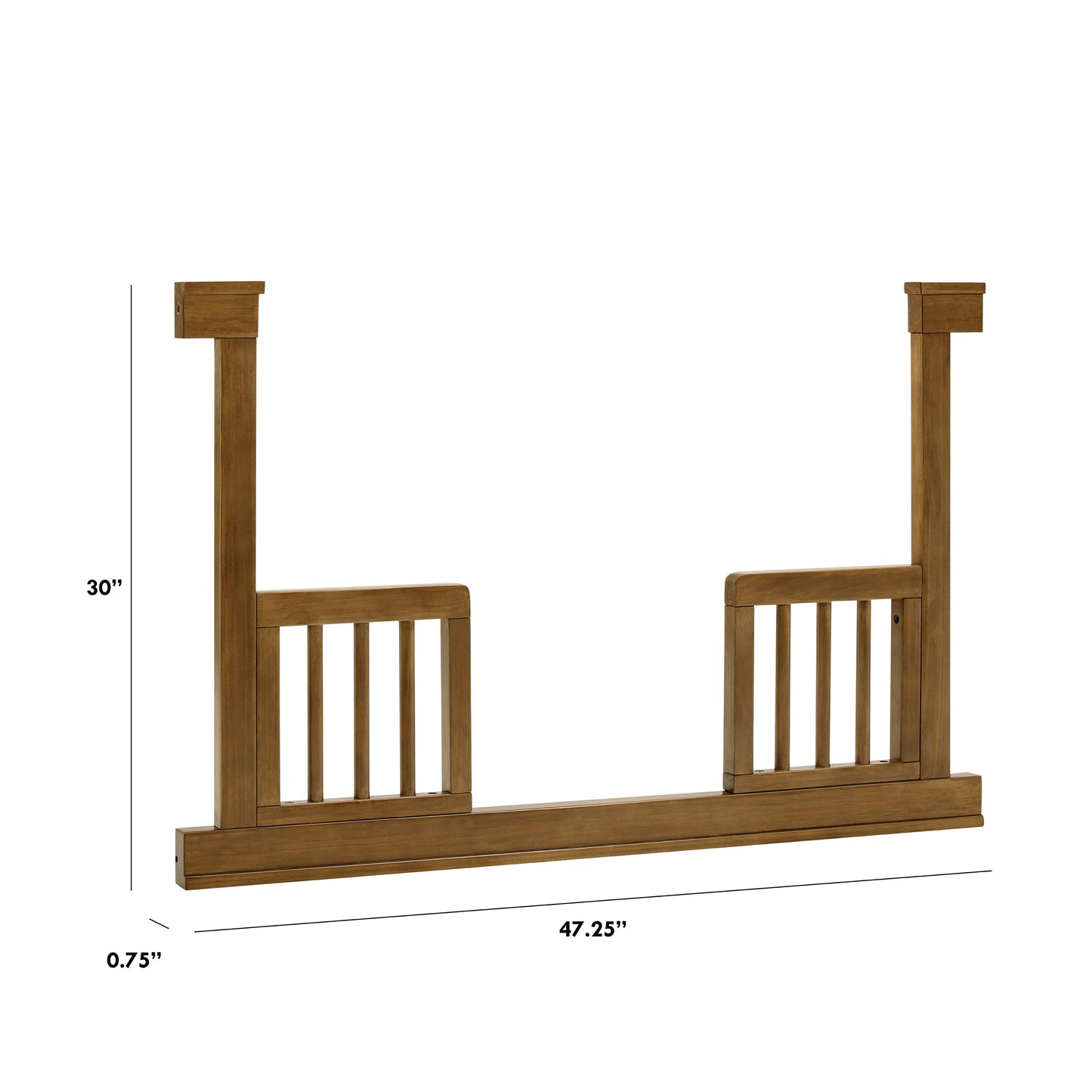 M23799NL,The MDB Family,Toddler Bed Conversion Kit in Natural Walnut