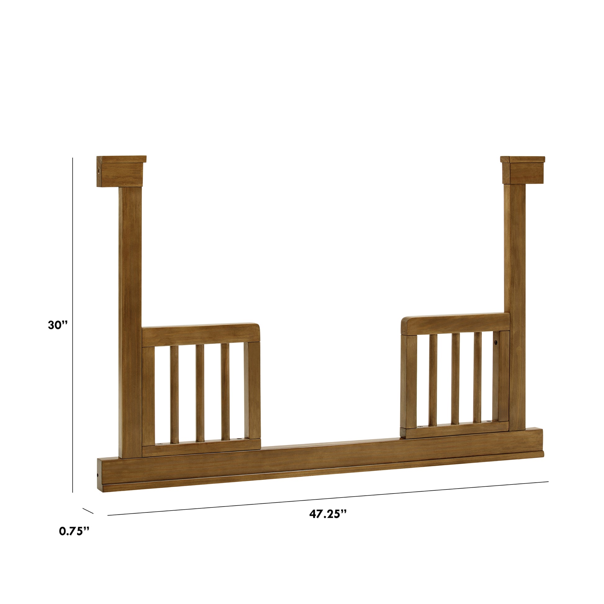 M23799NL,The MDB Family,Toddler Bed Conversion Kit in Natural Walnut