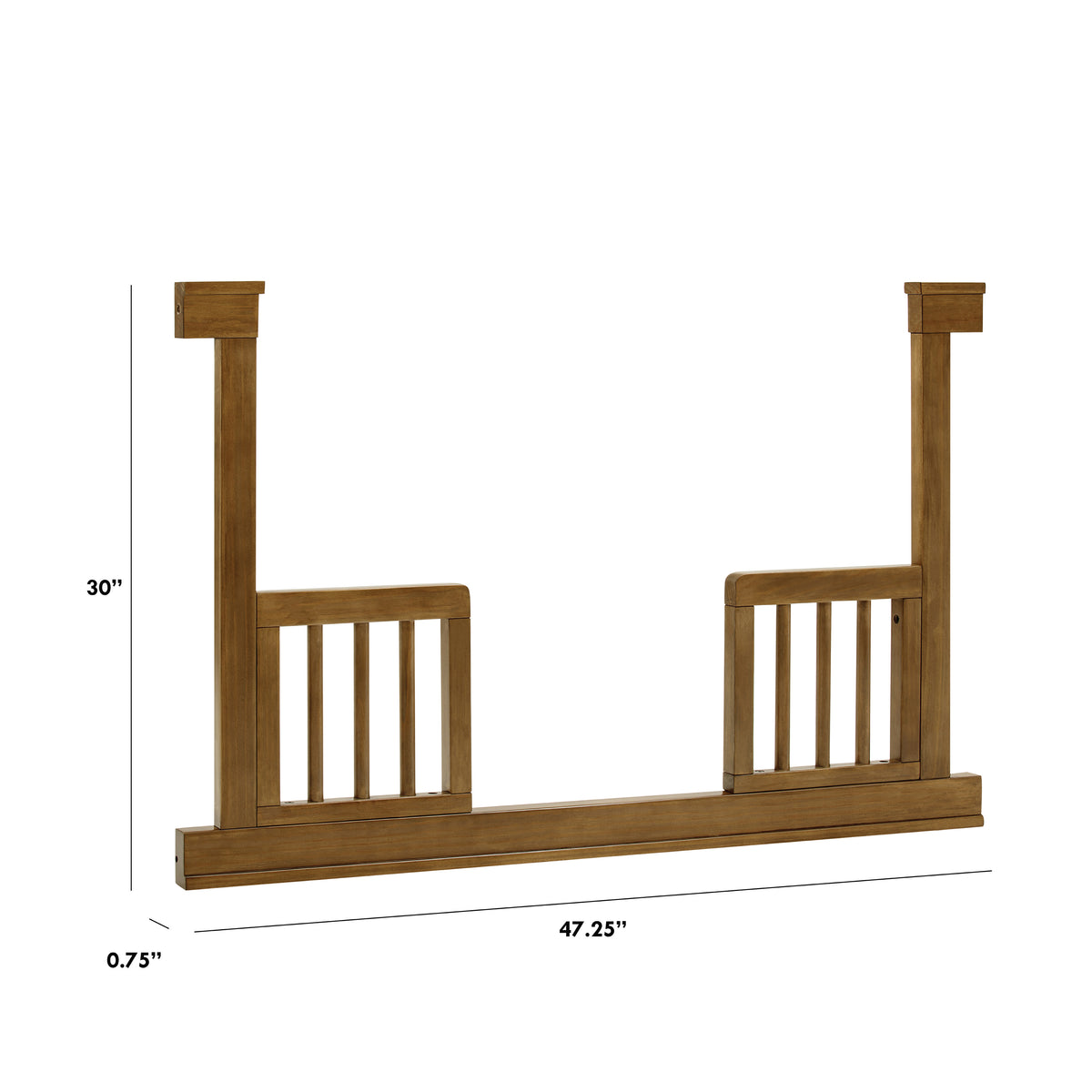 M23799NL,The MDB Family,Toddler Bed Conversion Kit in Natural Walnut