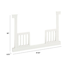 M23799RW,The MDB Family,Toddler Bed Conversion Kit in Warm White
