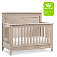 M24401SDB,Monogram by Namesake,Barrow Rustic 4-in-1 Convertible Flat Top Crib in Sandbar