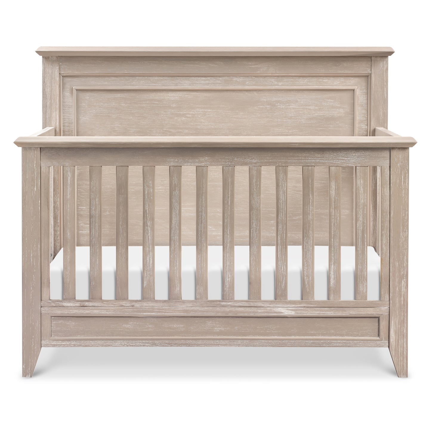 M24401SDB,Monogram by Namesake,Barrow Rustic 4-in-1 Convertible Flat Top Crib in Sandbar