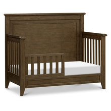 M24401TE,Monogram by Namesake,Barrow Rustic 4-in-1 Convertible Flat Top Crib in Toffee