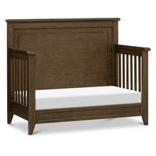 M24401TE,Monogram by Namesake,Barrow Rustic 4-in-1 Convertible Flat Top Crib in Toffee