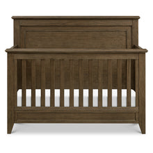 M24401TE,Monogram by Namesake,Barrow Rustic 4-in-1 Convertible Flat Top Crib in Toffee