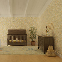 M24401TE,Monogram by Namesake,Barrow Rustic 4-in-1 Convertible Flat Top Crib in Toffee