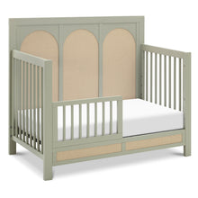 M24801FSPSEW,Namesake,Eloise 4-in-1 Convertible Crib in French Sage and Performance Sand Eco-Weave