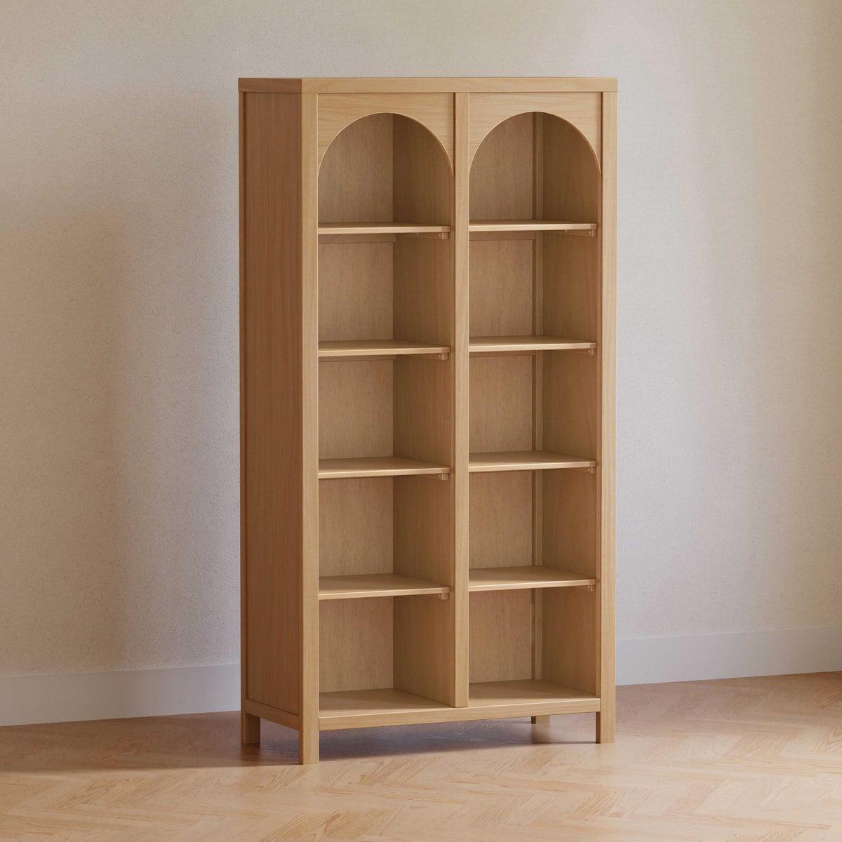 M24814HY,Namesake,Eloise Bookcase  Assembled in Honey