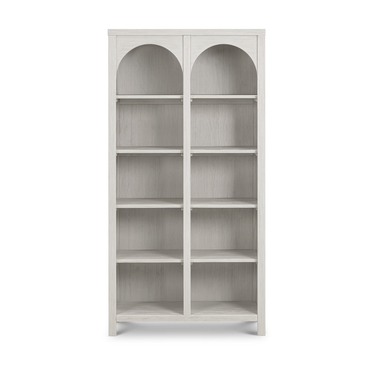 M24814WDF,Namesake,Eloise Bookcase  Assembled in White Driftwood
