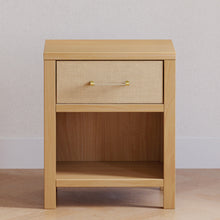 M24860HYPSEW,Namesake,Eloise Nightstand  Assembled in Honey & Performance Sand Eco-Weave