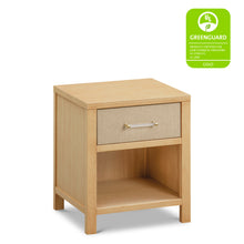 M24860HYPSEW,Namesake,Eloise Nightstand  Assembled in Honey & Performance Sand Eco-Weave