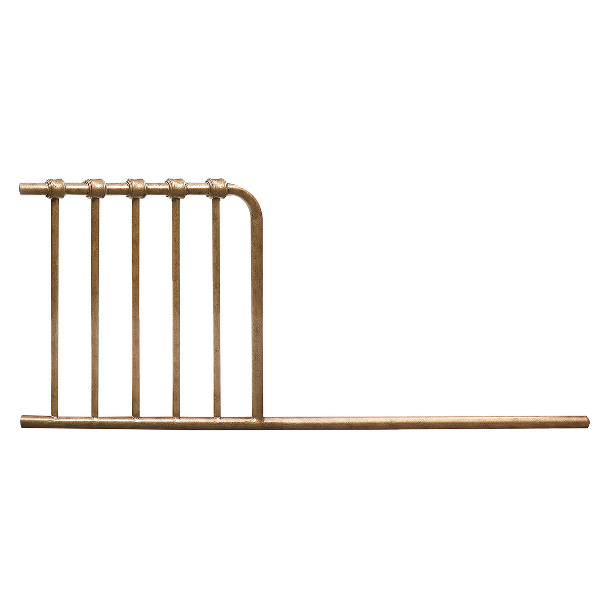 M25599VG,Namesake,Mini Toddler Bed Conversion Kit (Abigail-Winston) in Vintage Gold
