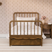 M25973NL,The MDB Family,Twin Storage Trundle Bed in Natural Walnut