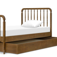 M25973NL,The MDB Family,Twin Storage Trundle Bed in Natural Walnut