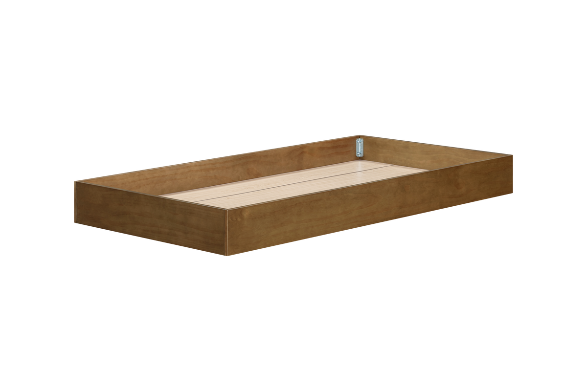 M25973NL,The MDB Family,Twin Storage Trundle Bed in Natural Walnut