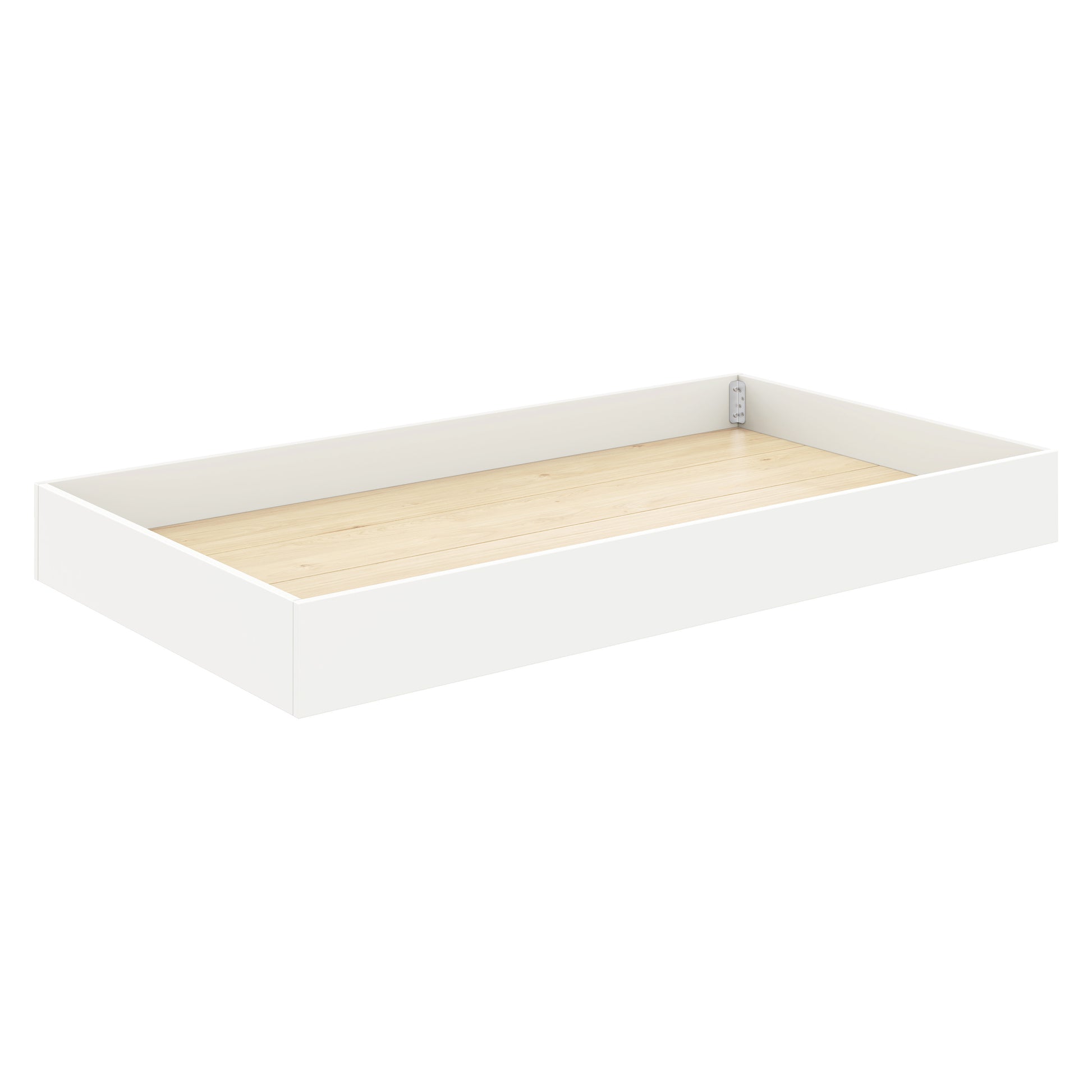 M25973RW,The MDB Family,Twin Storage Trundle Bed in Warm White
