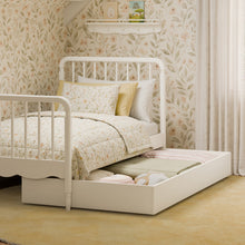 M25973RW,The MDB Family,Twin Storage Trundle Bed in Warm White
