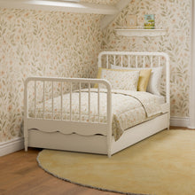 M25973RW,The MDB Family,Twin Storage Trundle Bed in Warm White