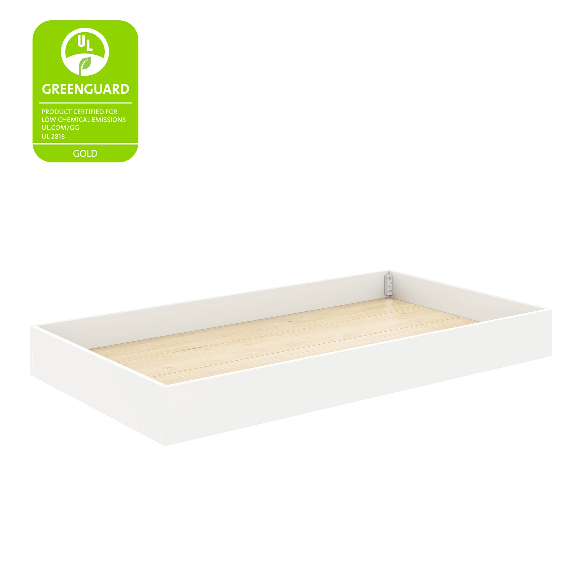 M25973RW,The MDB Family,Twin Storage Trundle Bed in Warm White
