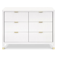 M26716RW,Namesake,Brimsley Tambour 6-Drawer Assembled Dresser in Warm White