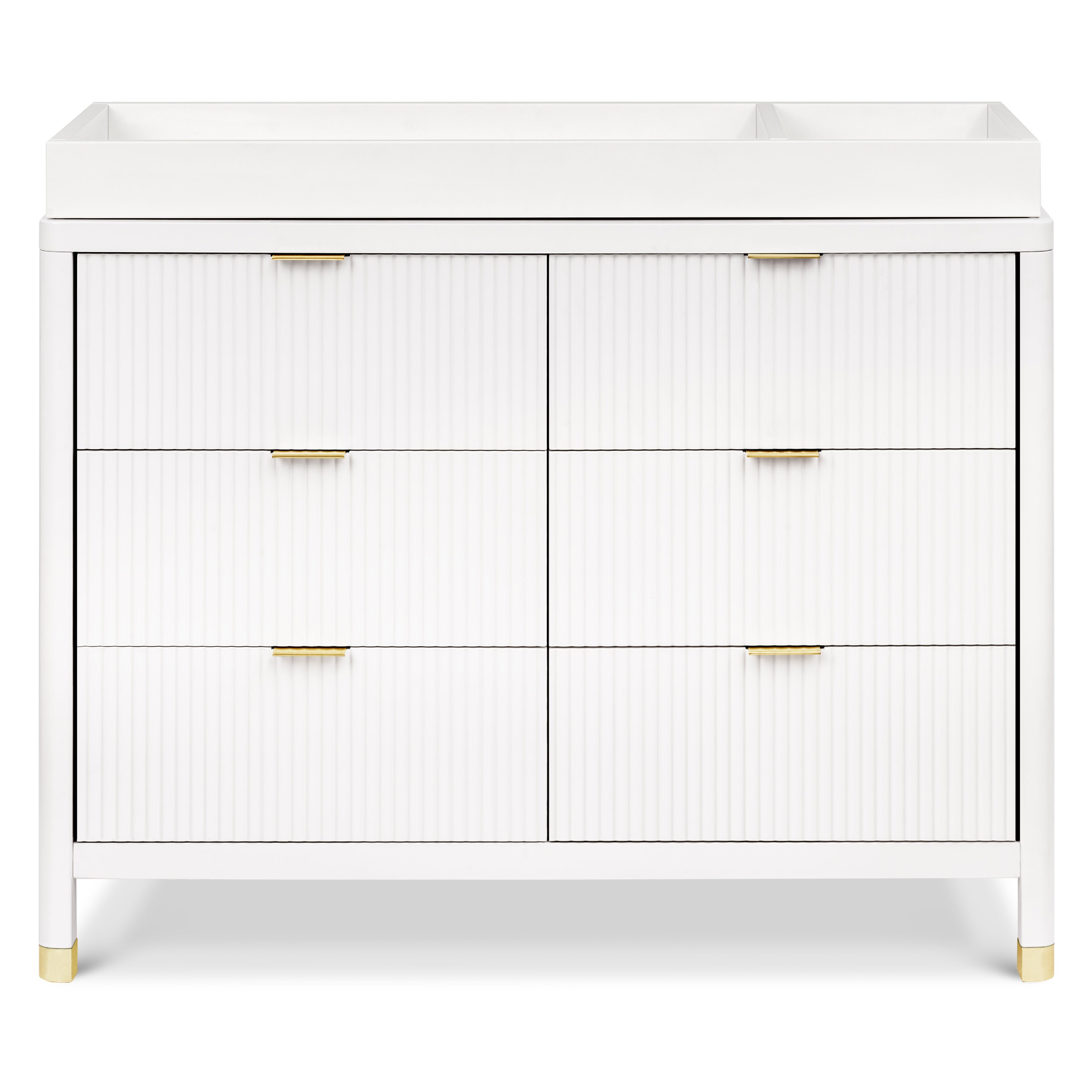 Namesake Brimsley Tambour 6-Drawer Assembled Dresser (46