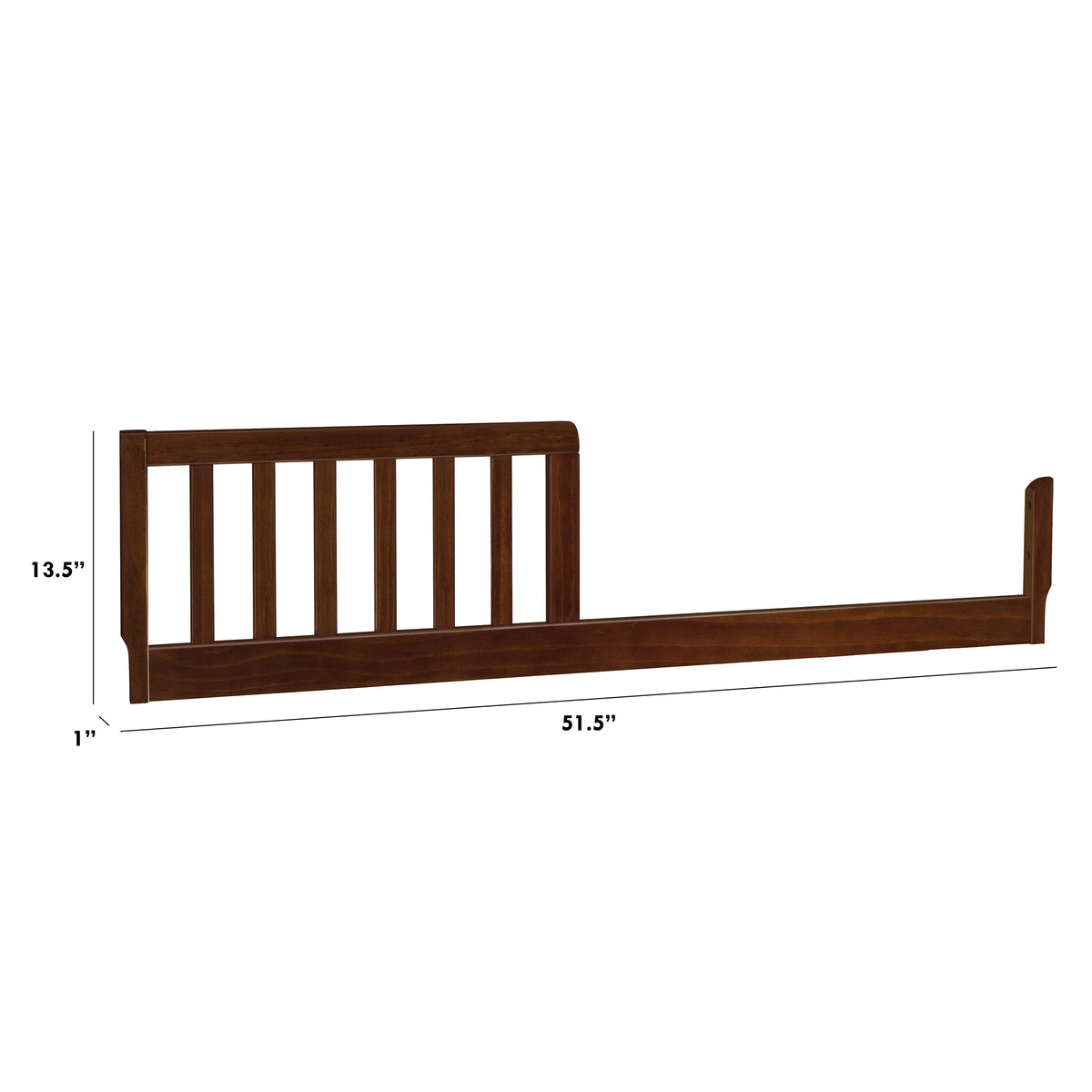 M3099Q,The MDB Family,Toddler Bed Conversion Kit in Espresso Finish
