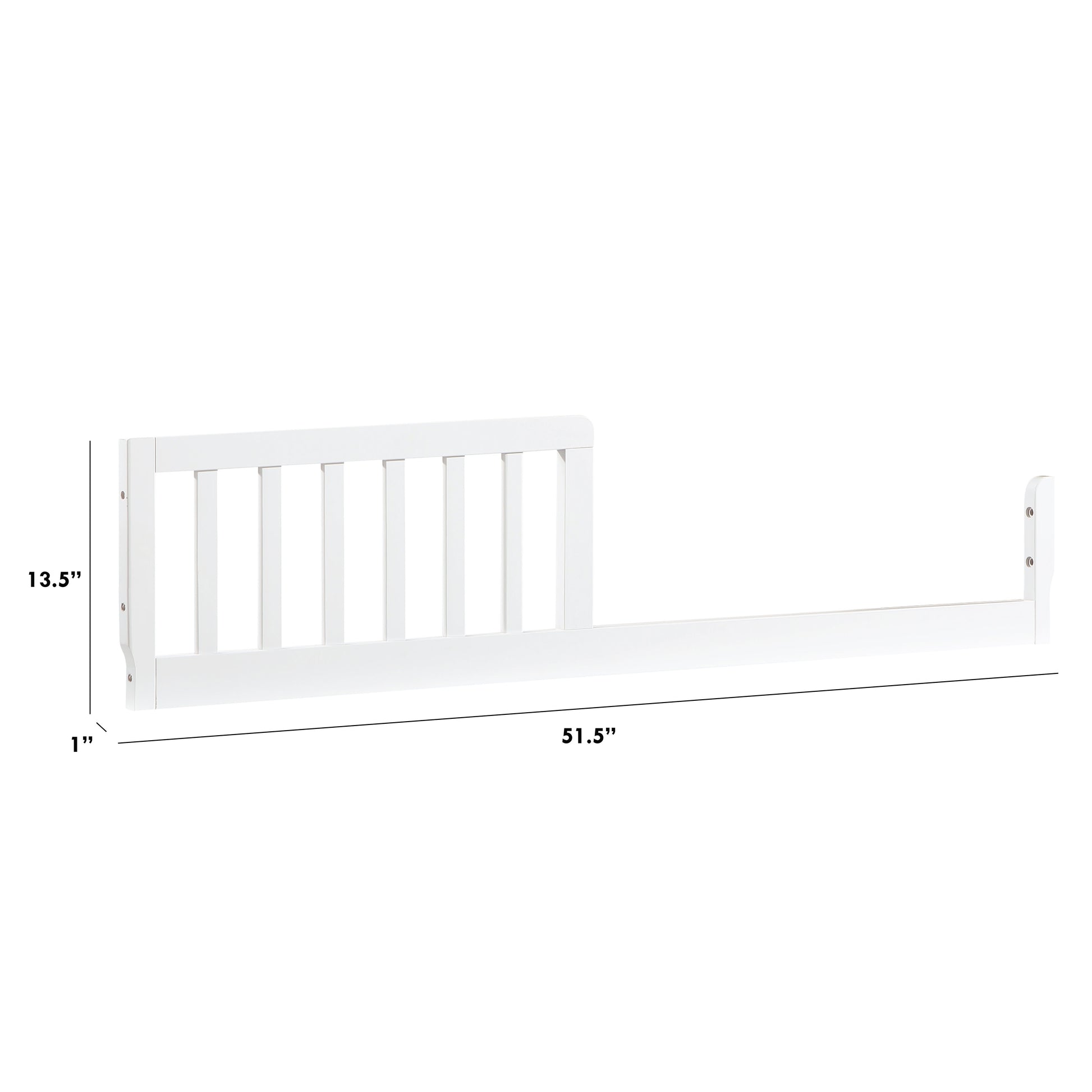 M3099W,The MDB Family,Toddler Bed Conversion Kit in White Finish