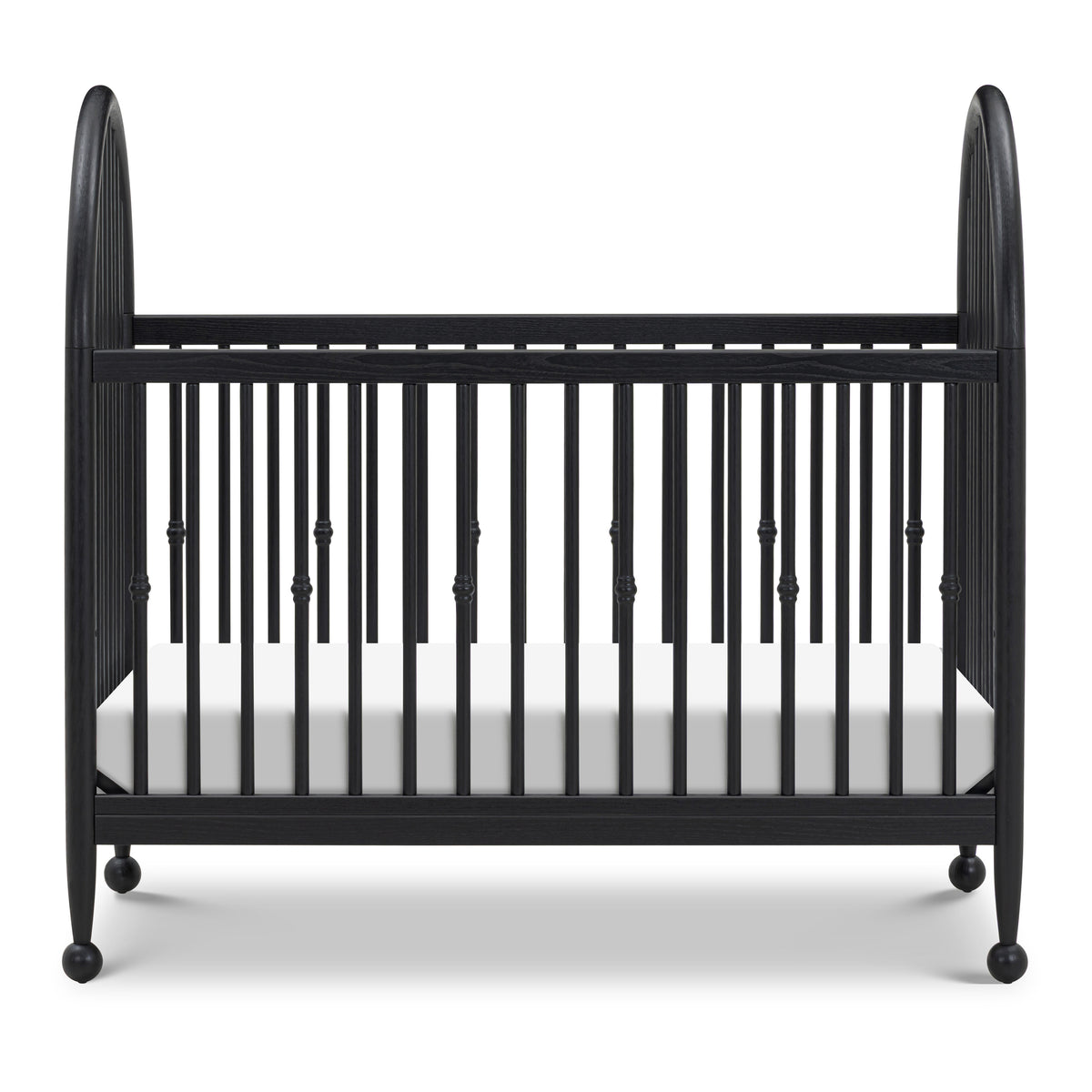 M31401AB,Namesake,Alouette 3-in-1 Convertible Spindle Crib in Archival Black