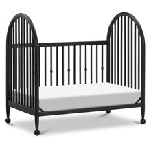 M31401AB,Namesake,Alouette 3-in-1 Convertible Spindle Crib in Archival Black