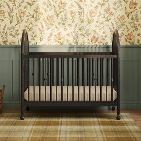 M31401AB,Namesake,Alouette 3-in-1 Convertible Spindle Crib in Archival Black