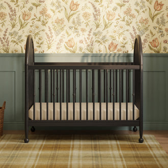 M31401AB,Namesake,Alouette 3-in-1 Convertible Spindle Crib in Archival Black