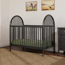 M31401AB,Namesake,Alouette 3-in-1 Convertible Spindle Crib in Archival Black