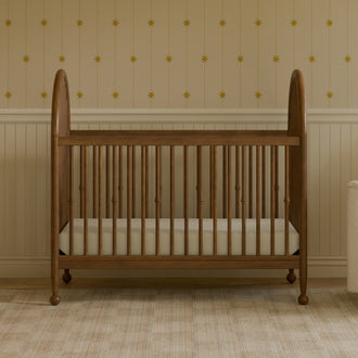 M31401NL,Namesake,Alouette 3-in-1 Convertible Spindle Crib in Natural Walnut