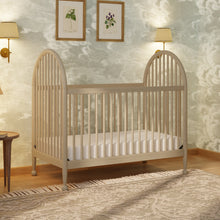M31401WP,Namesake,Alouette 3-in-1 Convertible Spindle Crib in Washed Pine