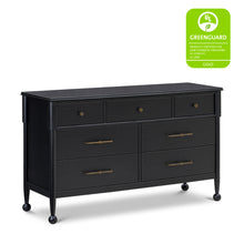M31416AB,Namesake,Alouette 7-Drawer Assembled Dresser in Archival Black