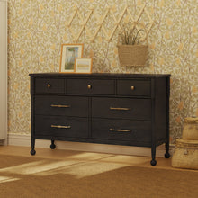 M31416AB,Namesake,Alouette 7-Drawer Assembled Dresser in Archival Black