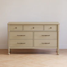 M31416WP,Namesake,Alouette 7-Drawer Assembled Dresser in Washed Pine