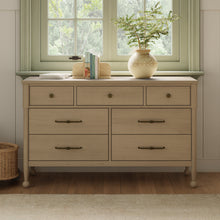 M31416WP,Namesake,Alouette 7-Drawer Assembled Dresser in Washed Pine